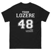 T-shirt Lozère noir - Apéro Tomme de Lozère