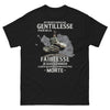 T-shirt Vendéen noir - Ne prenez jamais ma gentillesse pour de la faiblesse