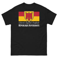 Thumbnail for T-shirt Auvergne noir - Liberté, Égalité, Truffade