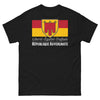 T-shirt Auvergne noir - Liberté, Égalité, Truffade