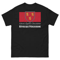 Thumbnail for T-shirt Périgourdine noir - Liberté, Égalité, Chocolatine