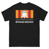 T-shirt Ariège noir - Liberté, Égalité, Chocolatine