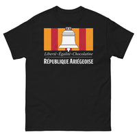 Thumbnail for T-shirt Ariège noir - Liberté, Égalité, Chocolatine