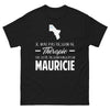T-shirt Mauricie noir - Besoin d'un break humoristique