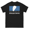 T-shirt République Comtoise noir - Saucisse et Cancoillotte