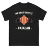 T-shirt Catalogne noir - Ma Vraie Identité Catalane