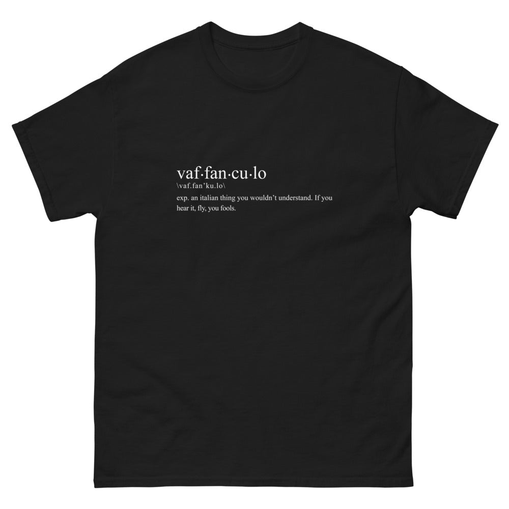 T-shirt Italie noir - Vaffanculo, humour et fierté italienne