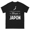 T-shirt Japon noir - Je n'ai pas besoin de thérapie