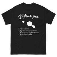 Thumbnail for T-shirt Tahiti noir - Souvenir inoubliable des îles