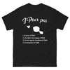 T-shirt Tahiti noir - Souvenir inoubliable des îles