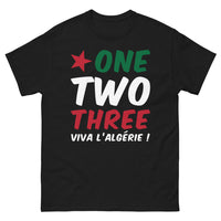 Thumbnail for T-shirt Algérie noir - Design sombre pour afficher sa fierté