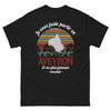 T-shirt Aveyron noir - Je veux juste partir en Aveyron