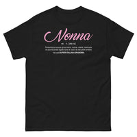 Thumbnail for T-shirt Italie noir - hommage à la Nonna inégalable