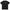 T-shirt Voyage noir - Icône avion en papier