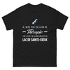 T-shirt Provence noir - J'ai juste besoin d'aller au lac