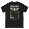 T-shirt Italie noir - design rebelle et romantique