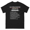T-shirt Normandie noir - 10 règles pour devenir copain