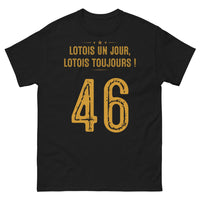 Thumbnail for T-shirt Lot noir - Lotois un jour, Lotois toujours
