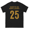 T-shirt Doubs noir - Doubiste un jour, toujours avec style