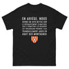 T-shirt Ariège noir - En Ariège, un avis mitigé sur le réchauffement