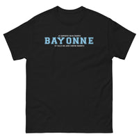 Thumbnail for T-shirt Pays Basque noir - Je supporte deux équipes : Bayonne et celle qui joue contre Biarritz