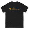 T-shirt Auvergne-Rhône-Alpes noir - Fierté régionale sobre