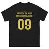 T-shirt Ariège noir - Un Jour Ariégeois, Toujours Ariégeois