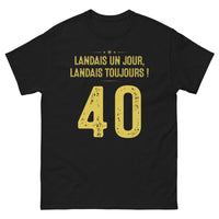 Thumbnail for T-shirt Landes noir - Landais un jour, Landais toujours