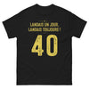 T-shirt Landes noir - Landais un jour, Landais toujours