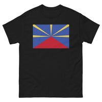 Thumbnail for T-shirt Réunion noir - Fier d'être Réunionnais