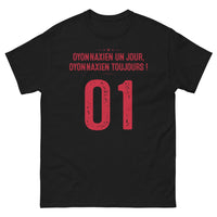 Thumbnail for T-shirt Oyonnax noir - Un jour, Oyonnaxien toujours