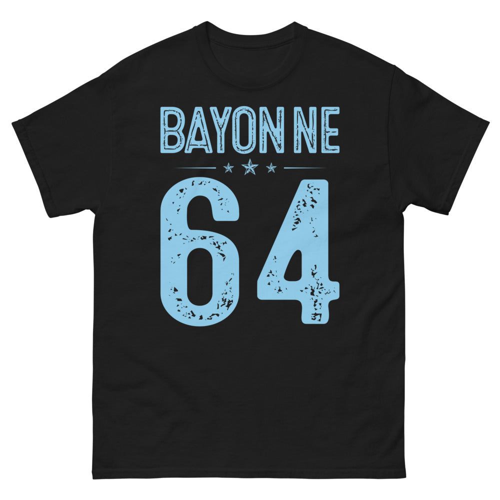 T-shirt Pays Basque noir - Éloge au chocolat et aux fêtes