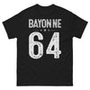 T-shirt Bayonnais noir - design sombre et authentique