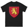 T-shirt Écosse noir - Fierté écossaise Lion Rampant