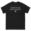 T-shirt Franche-Comté noir - Comtois Un Jour, Comtois Toujours