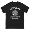 T-shirt Aveyron noir - Là où mon histoire commence