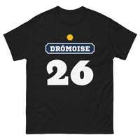 Thumbnail for T-shirt Drôme noir - Fier de la Drôme avec humour