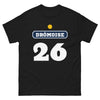T-shirt Drôme noir - Fier de la Drôme avec humour