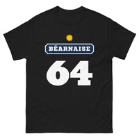 Thumbnail for T-shirt Béarnais noir - Fierté et humour de la région