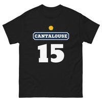 Thumbnail for T-shirt Cantalouse noir - Fierté et style de la région