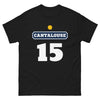 T-shirt Cantalouse noir - Fierté et style de la région