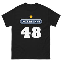 Thumbnail for T-shirt Lozérienne noir - Fierté Régionale