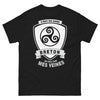 T-shirt Bretagne noir - C'est du sang breton qui coule