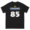 T-shirt Vendée noir - Fier et humoristique sur la Vendée