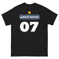 Thumbnail for T-shirt Ardèche noir - Fier de ses racines