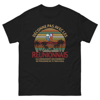 Thumbnail for T-shirt Réunionnais noir - Ne Déconnez Pas!