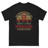T-shirt Normandie noir - Déconne pas avec les Normands