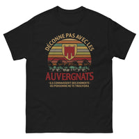 Thumbnail for T-shirt Auvergnat noir - Ne déconne pas avec eux...