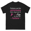 T-shirt Factrice Magique noir - Certaines sont des princesses