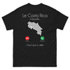 T-shirt Costa Rica noir - Le Costa Rica m'appelle, il faut que j'y aille